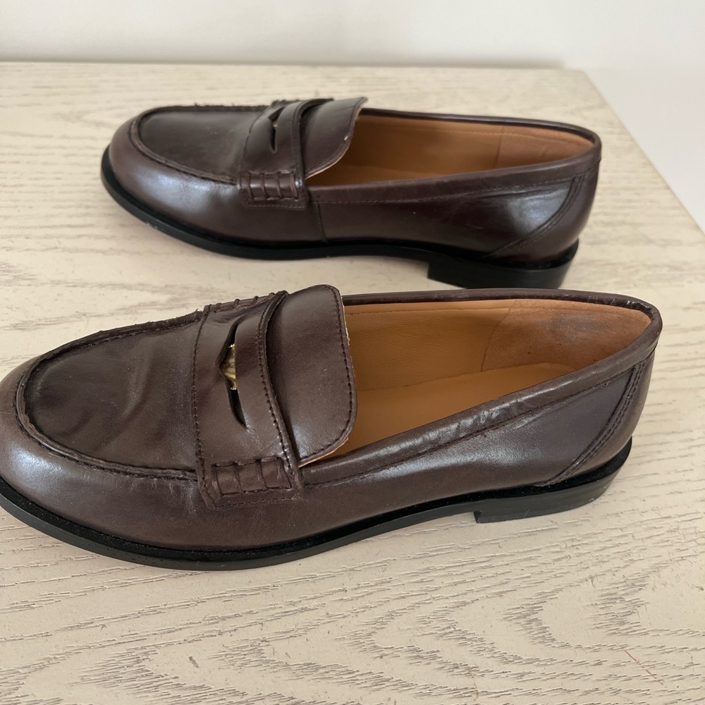 Brown Leather Loafers - Picture 2 of 2
